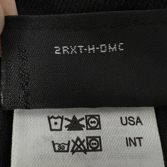 Harley Davidson Womens Petite Black Straight Leg High Rise Jeans size 12P - Picture 10 of 11